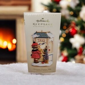 HALLMARK Keepsake Christmas Window 2006 Ornament - 4th In Series
